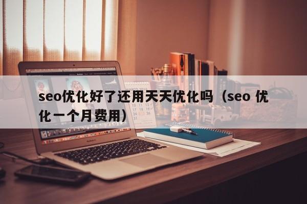 seo优化好了还用天天优化吗(seo 优化一个月费用)