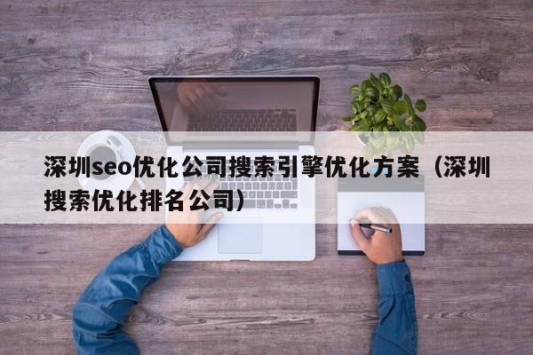 深圳seo优化公司搜索引擎优化方案(深圳搜索优化排名公司)