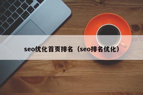 seo优化首页排名(seo排名优化)