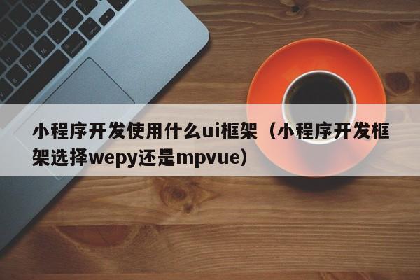 小程序开发使用什么ui框架(小程序开发框架选择wepy还是mpvue)