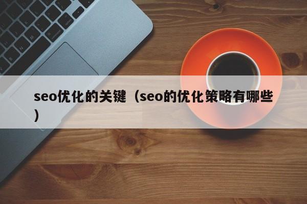 seo优化的关键(seo的优化策略有哪些)