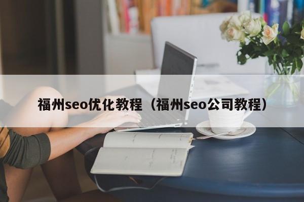 福州seo优化教程(福州seo公司教程)