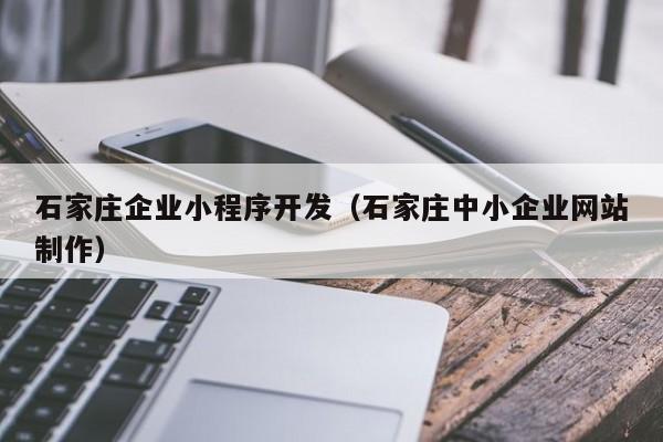 石家庄企业小程序开发(石家庄中小企业网站制作)