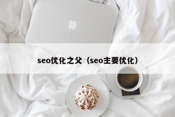 seo优化之父(seo主要优化)